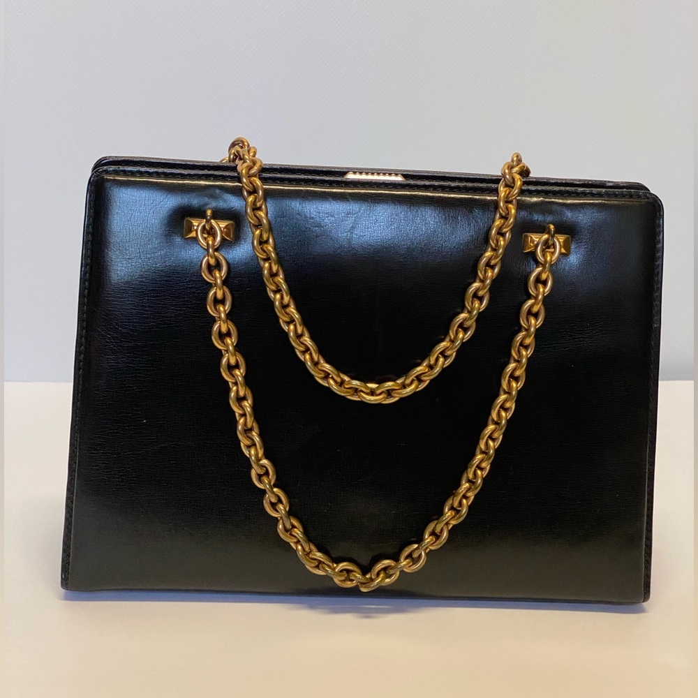 Vintage Gucci Leather Handbag